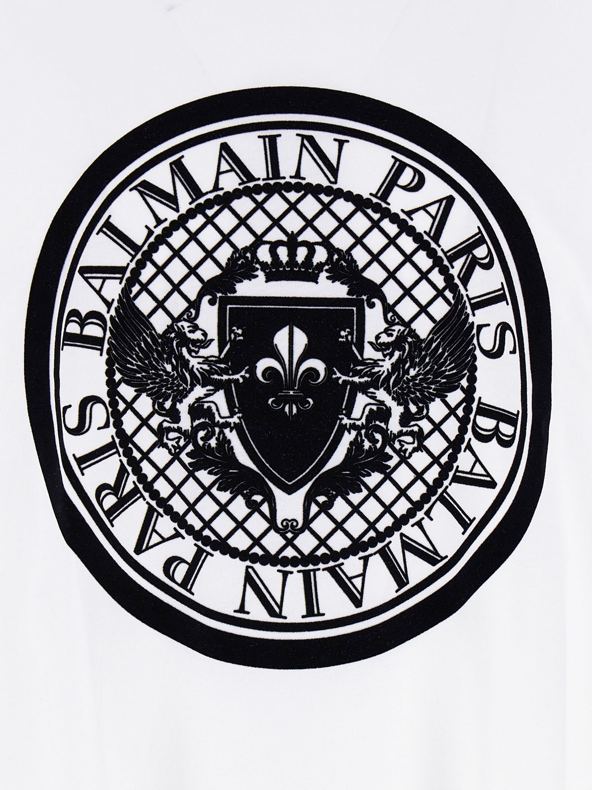 Balmain Bicolor Organic Cotton T-Shirt