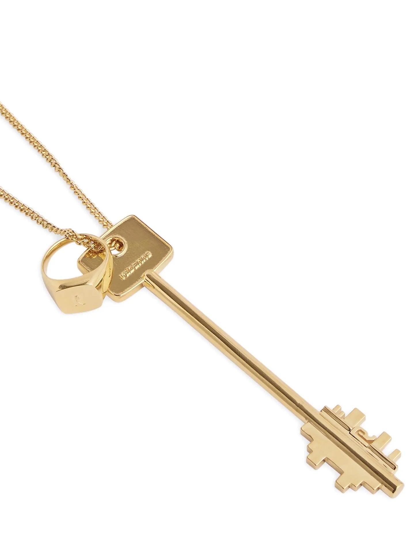 Paco Rabanne Gold Brass Necklace