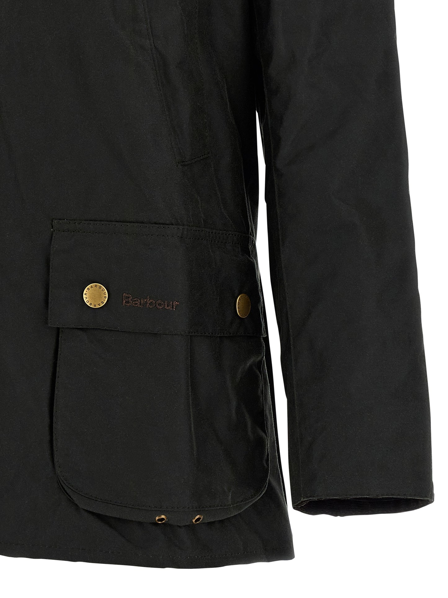 Barbour Bicolor Cotton Shell Jacket