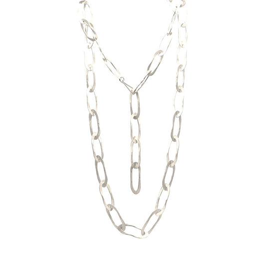 Long Corrie Necklace|Sterling Silver