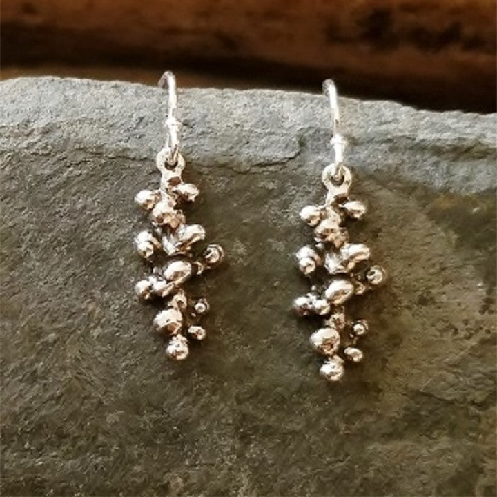 Budding Twig Earring|Sterling Silver