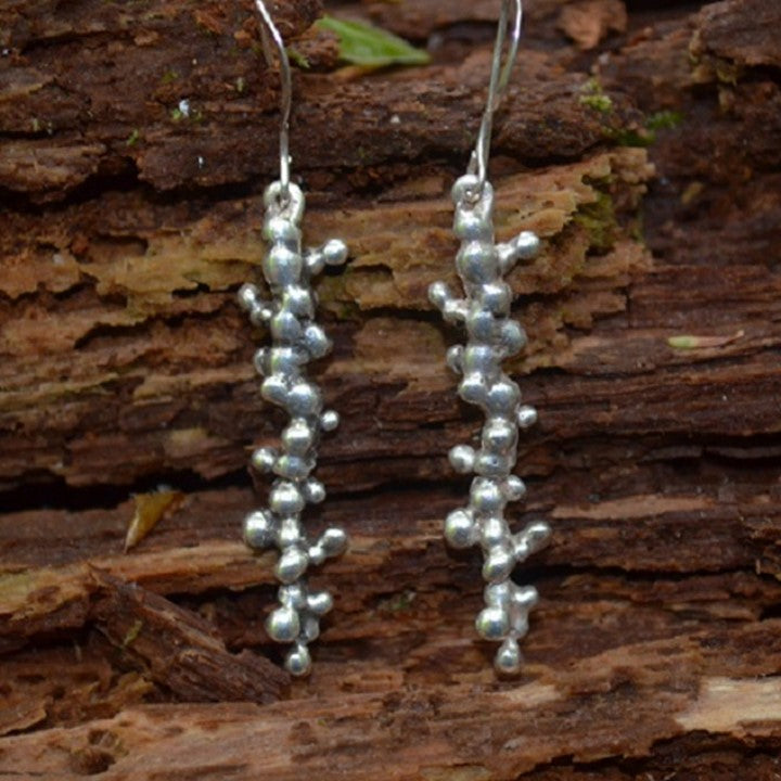 Twig Earrings|Sterling Silver