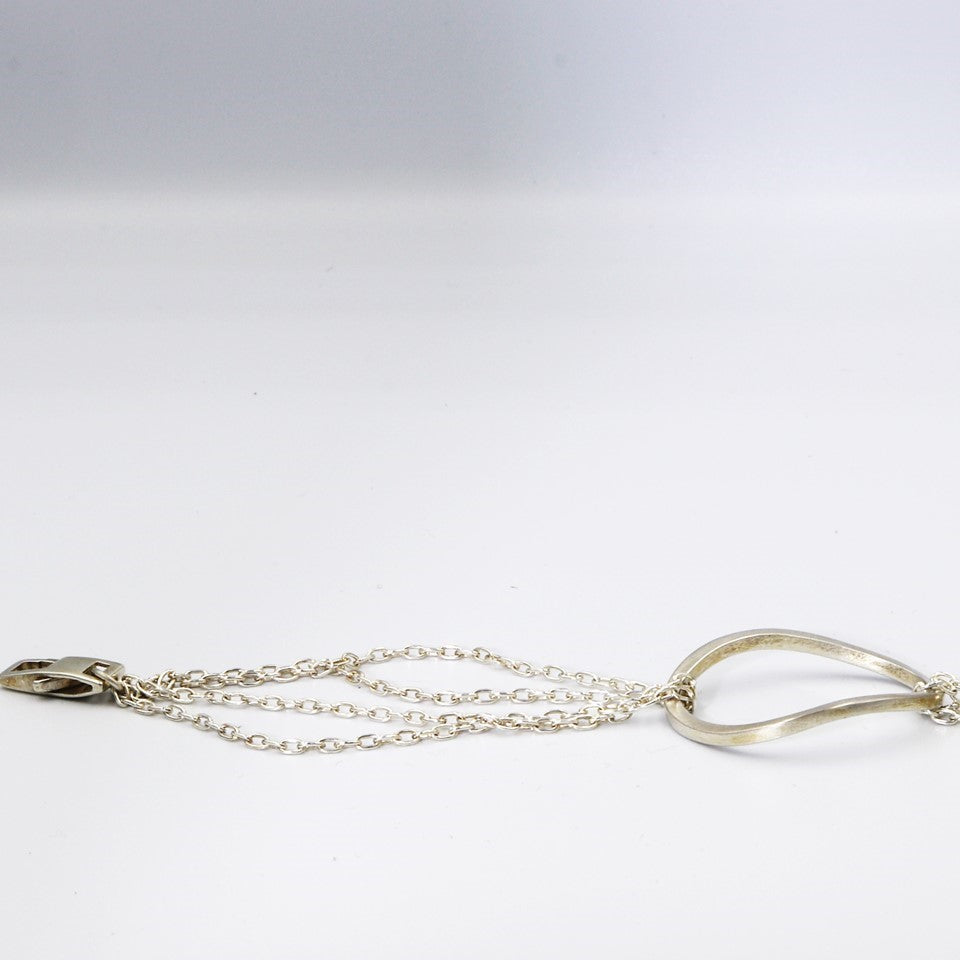 Wave Chain Bracelet|Sterling Silver