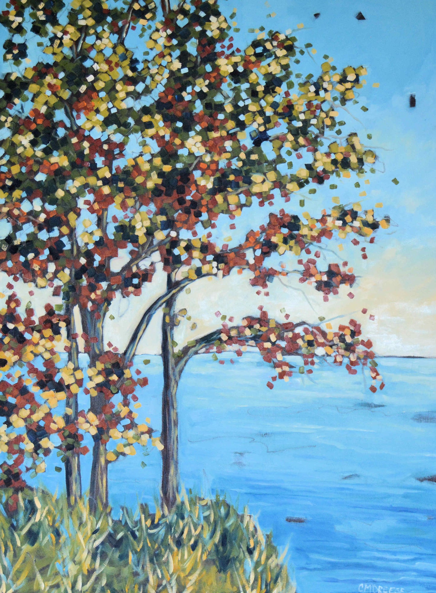 "Water's Edge" Giclee Print on Paper or Canvas. Michigan Artist Christi Dreese