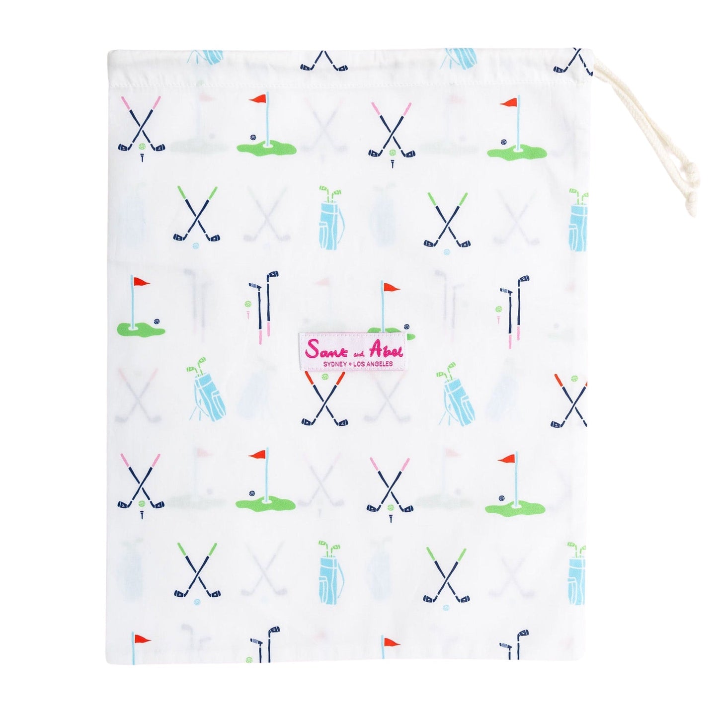Women's Golf Night Shirt - Organic Cotton Poplin