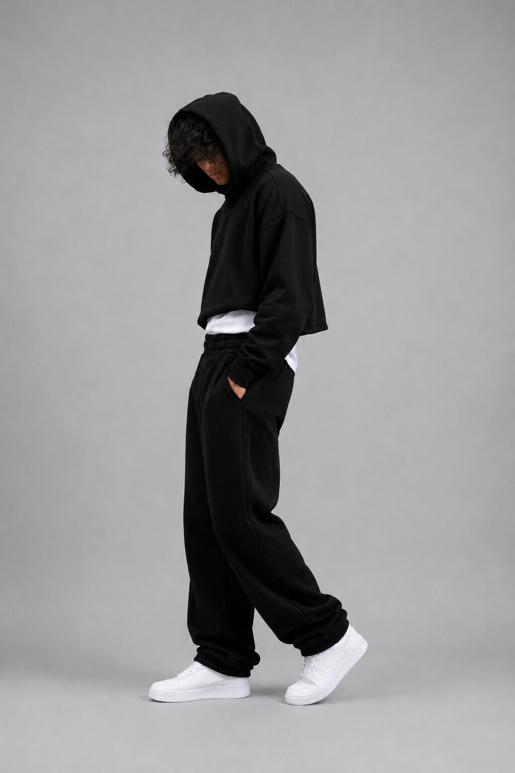Baggy Sweatpant Black