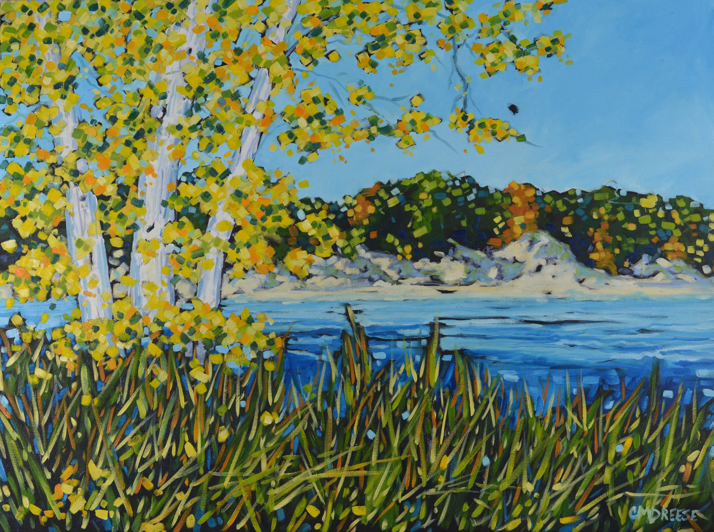"The Magic Hour of Autumn" Giclee Print on Paper or Canvas. Michigan Artist Christi Dreese