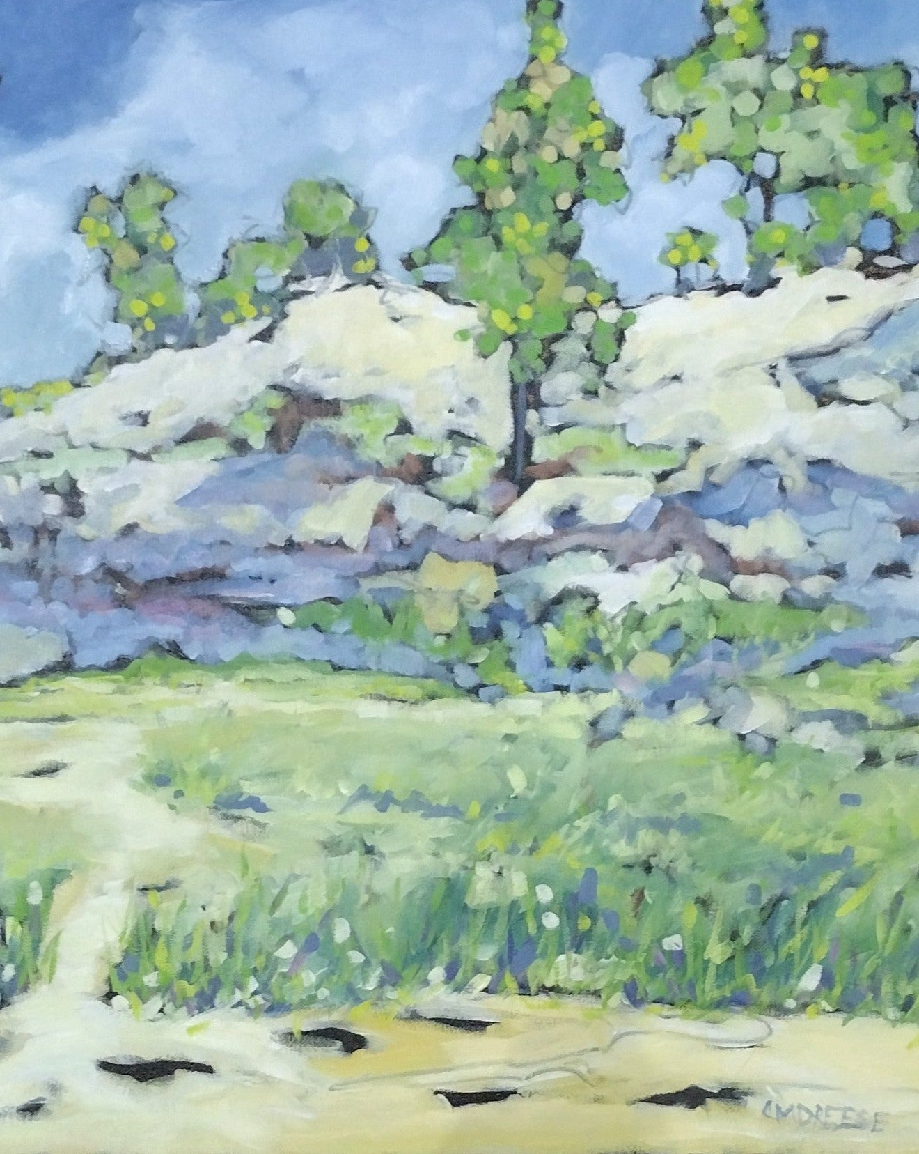 "Dear Beach, I Think About You All The Time" Beach, Sand Dunes Print on Paper, Wood Panel -Wall Art Home Decor