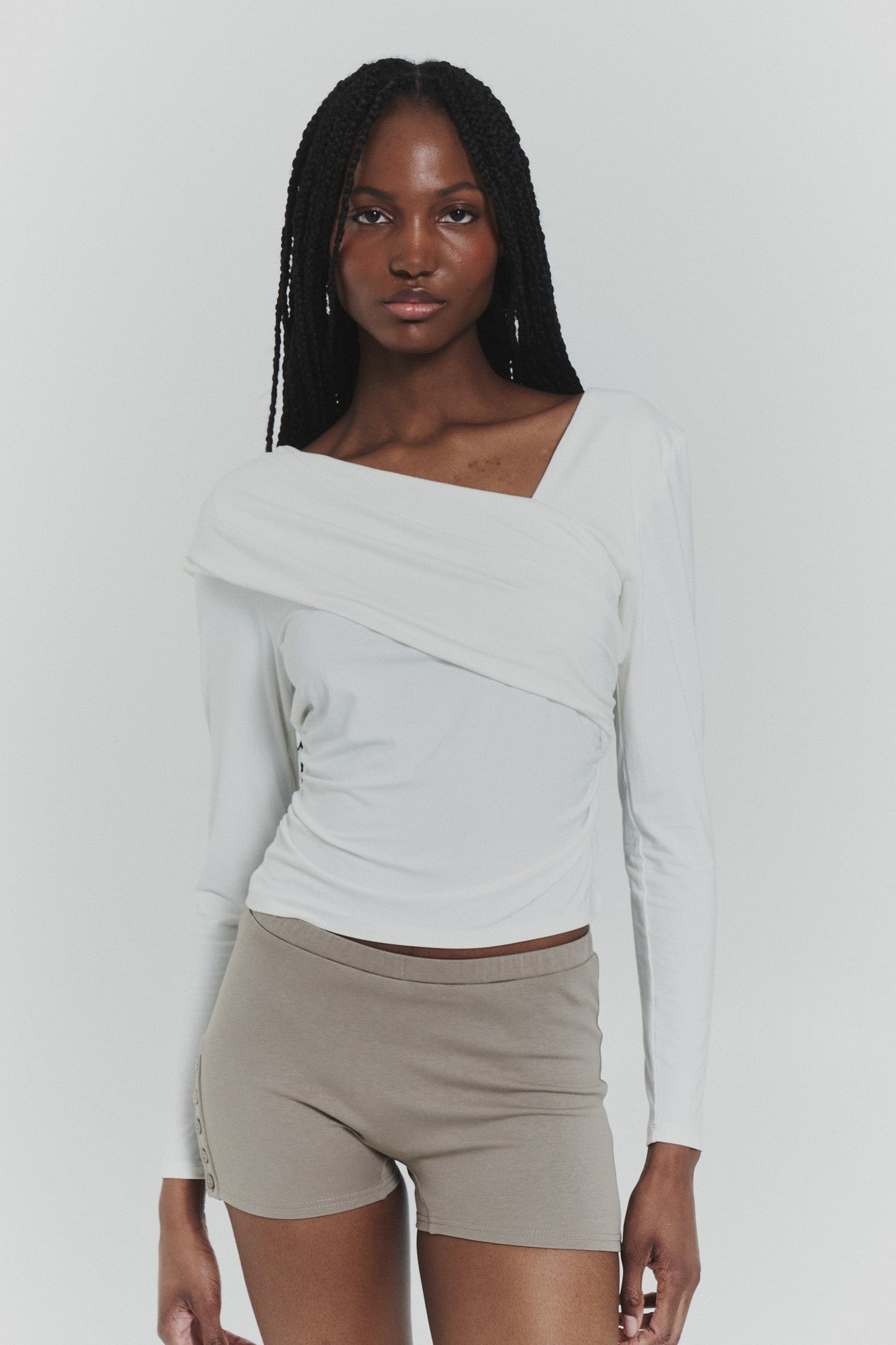 Half Open Shoulder Top