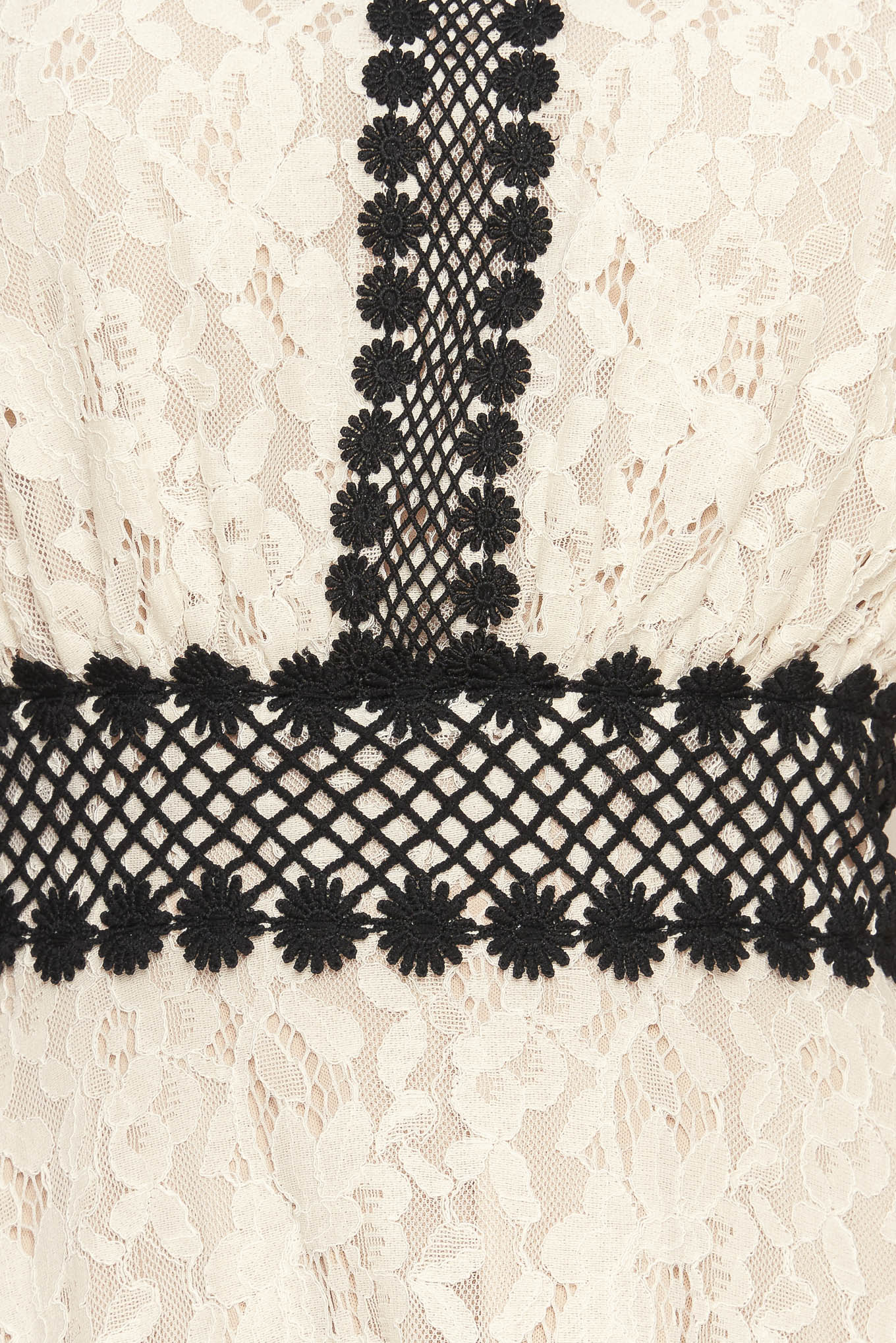 PETITE LUNE WOVEN LACE MIDI DRESS