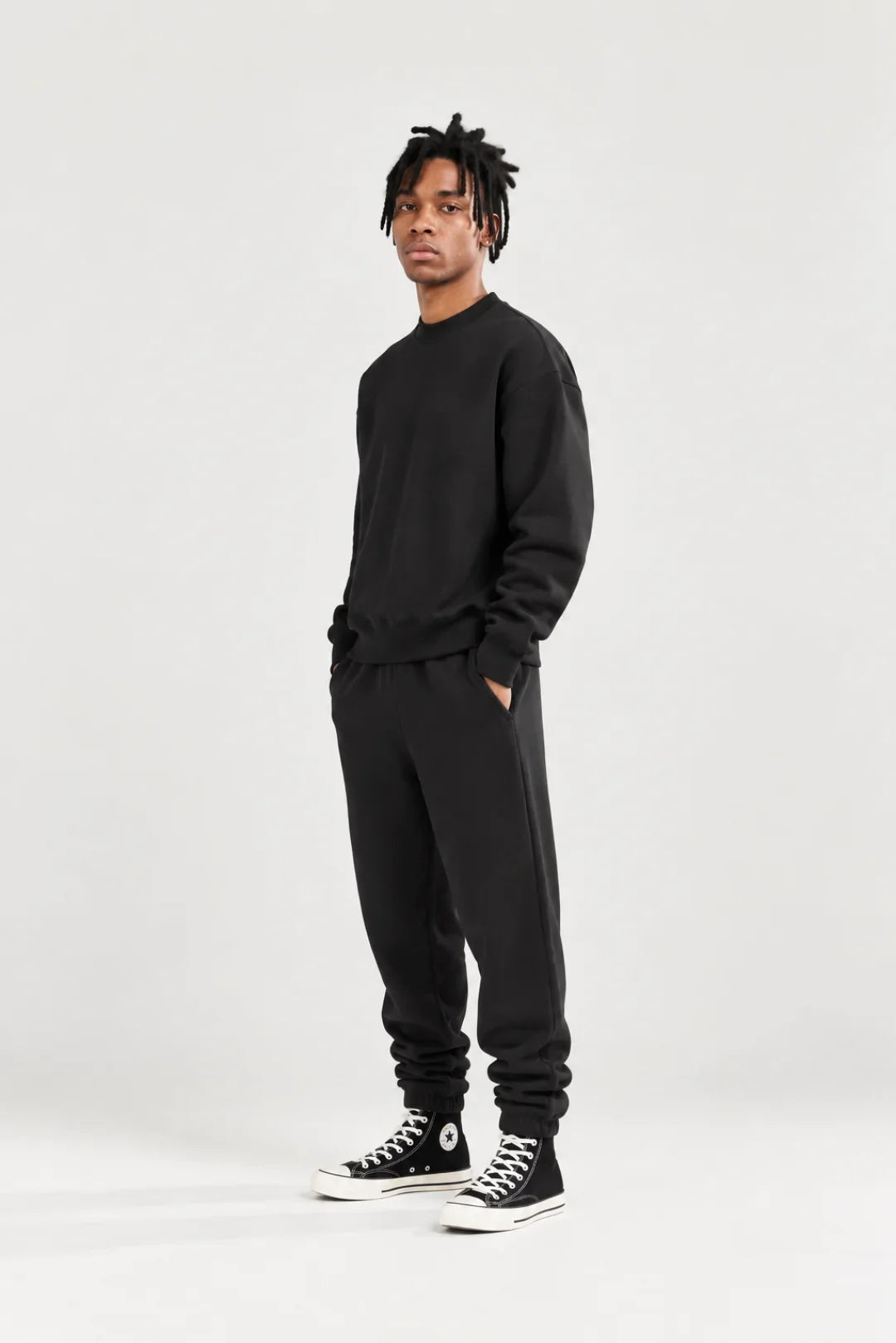 Oversized Sweatshirt Black