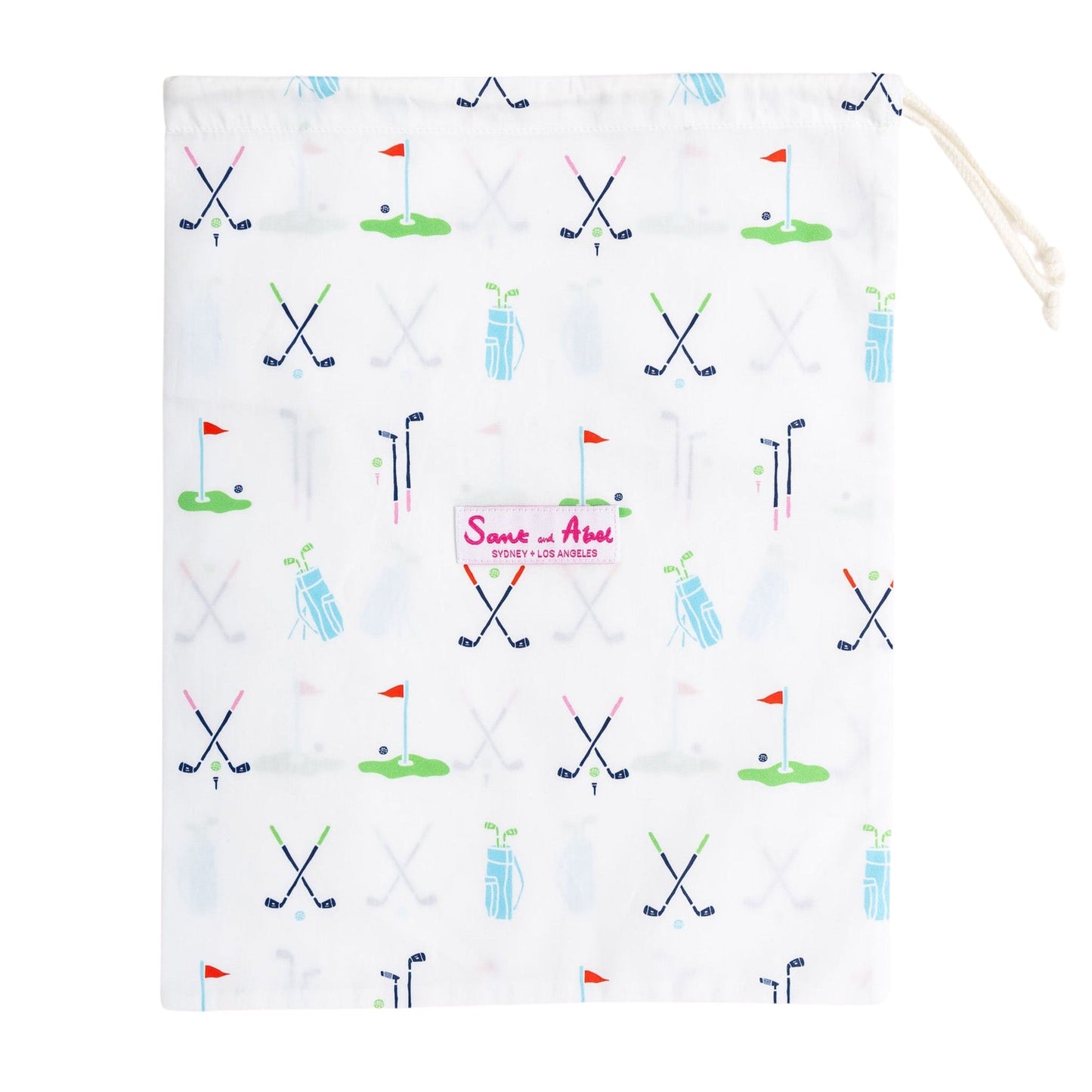 Women's Golf Short PJ Set - Organic Cotton Poplin