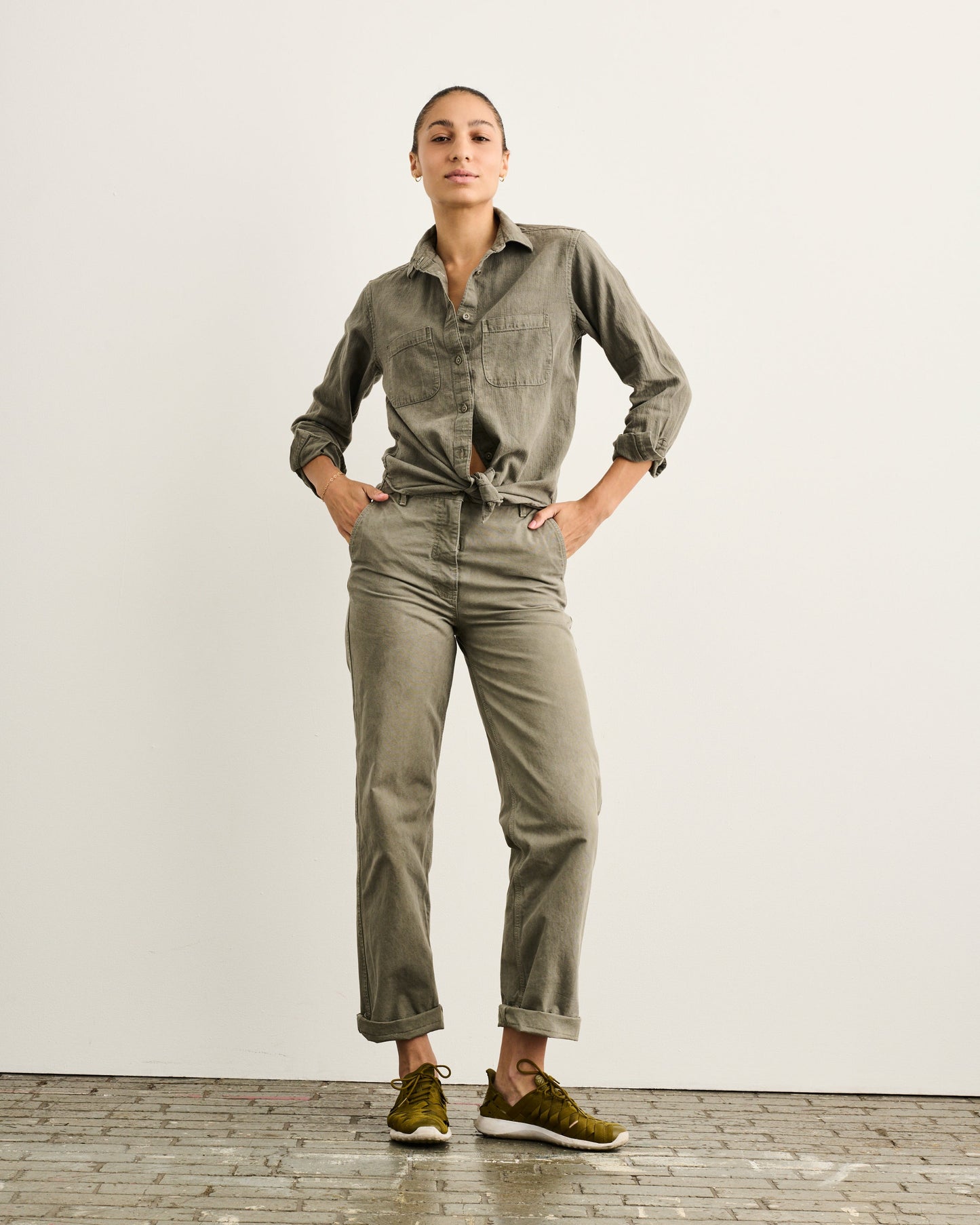 Work Shirt Herringbone