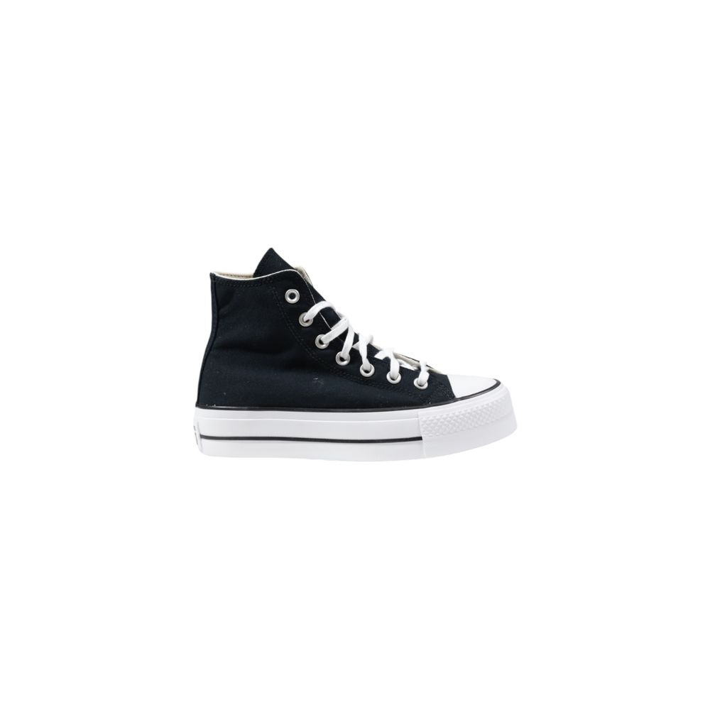 Converse Black Polyester High Top Sneakers