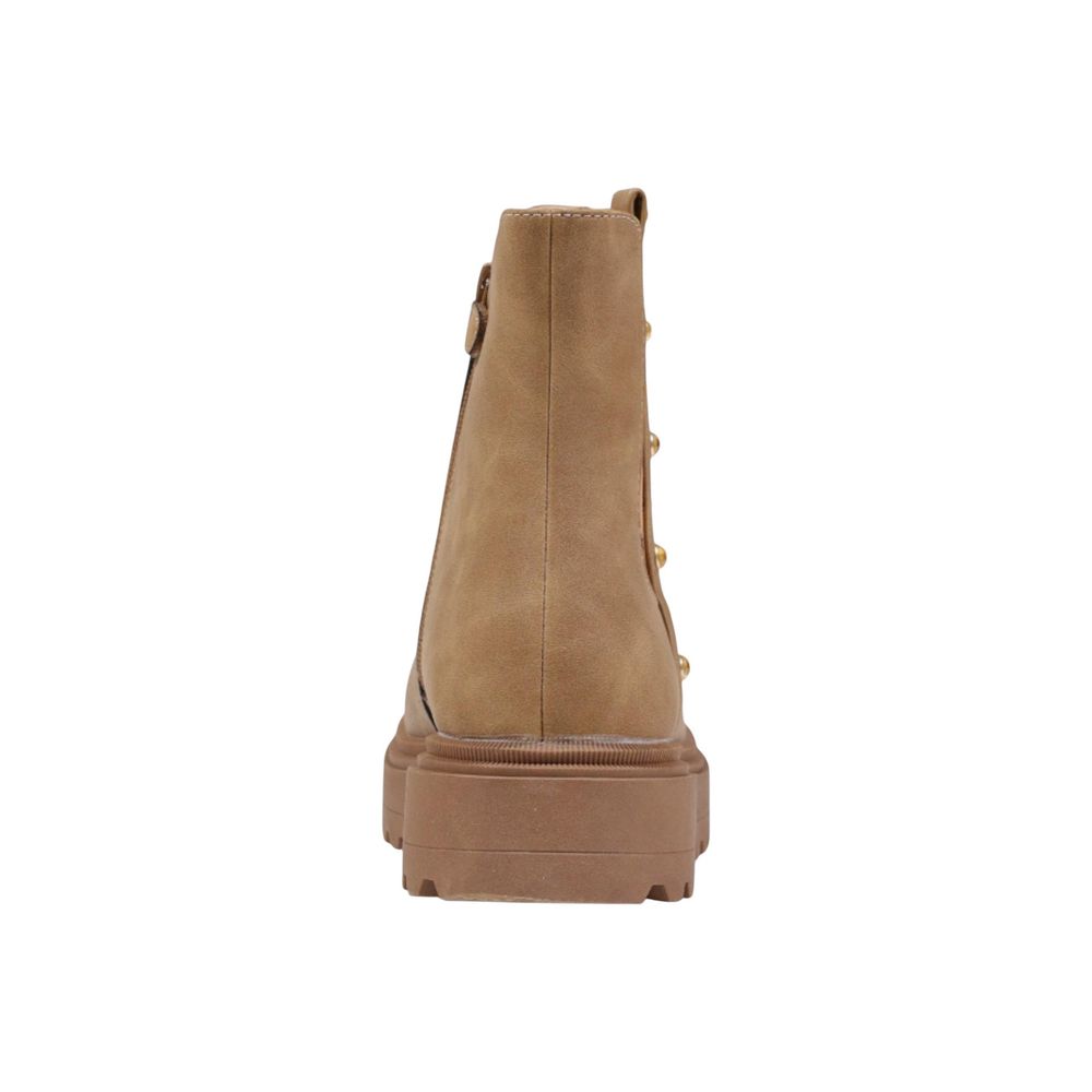 Alviero Martini Prima Classe Beige Polyethylene Ankle Boots