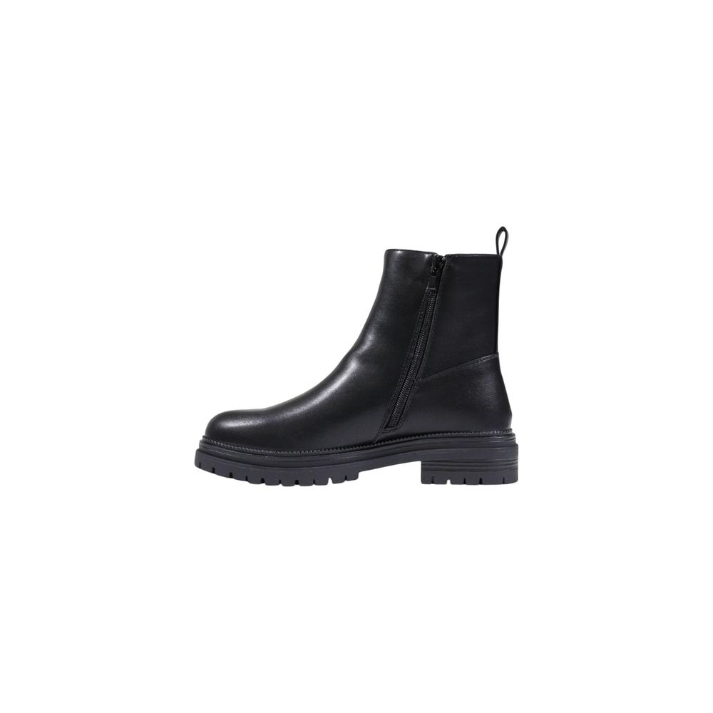 Alviero Martini Prima Classe Black Polyethylene Ankle Boots