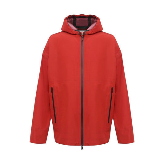 Bottega Veneta Red Polyamide Shell Jacket