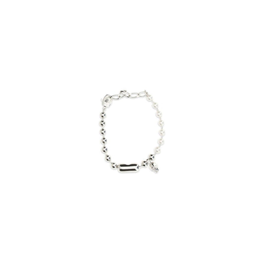 Alexander McQueen White Brass Bracelet