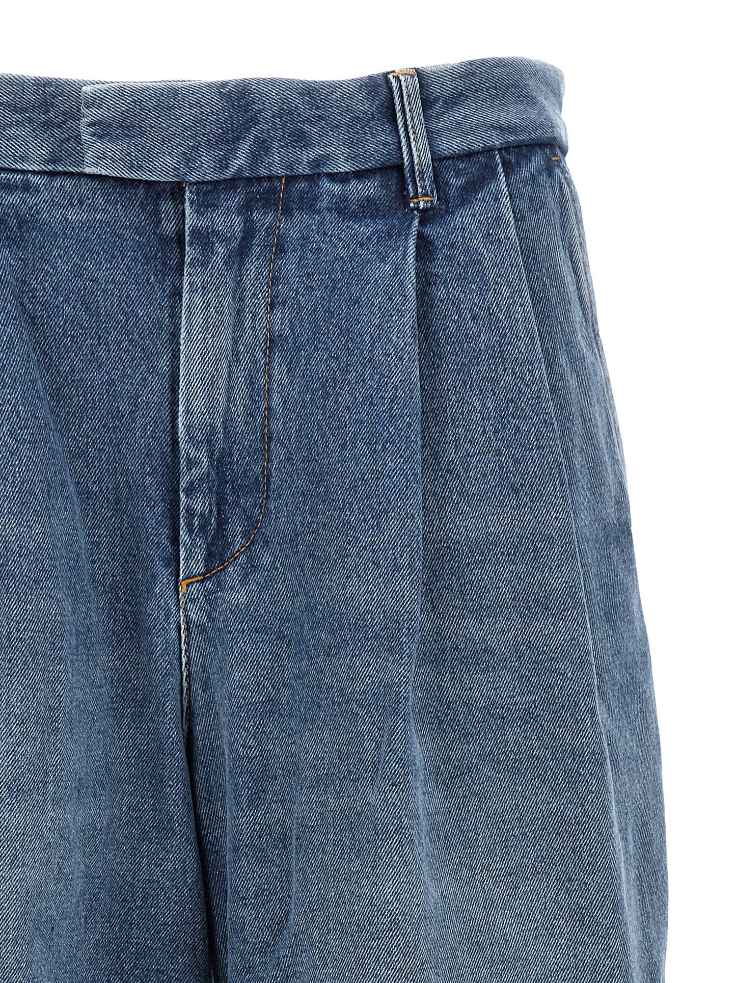 Armarium Blue Cotton Jeans Denim