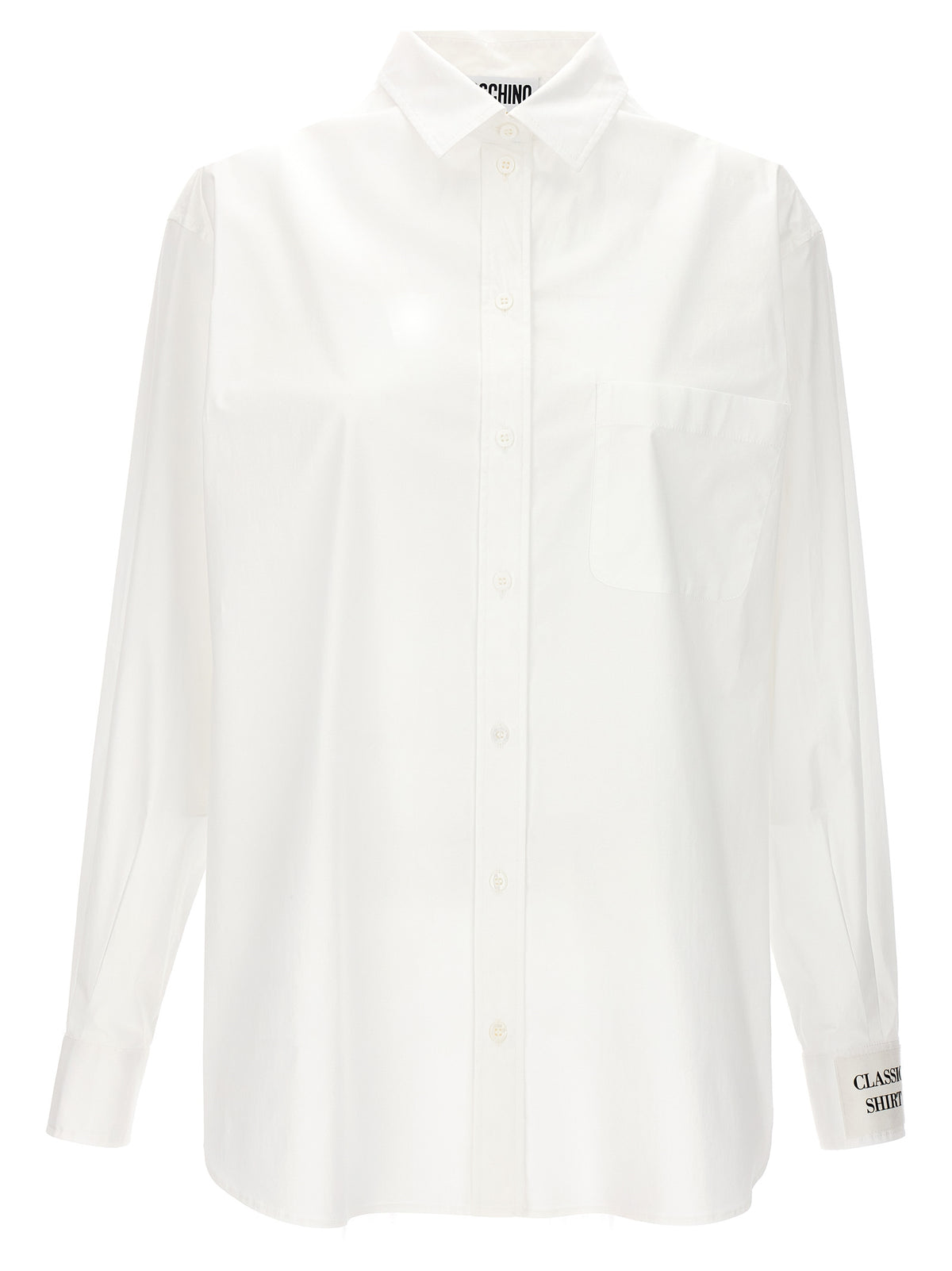 Moschino White Cotton Blouse