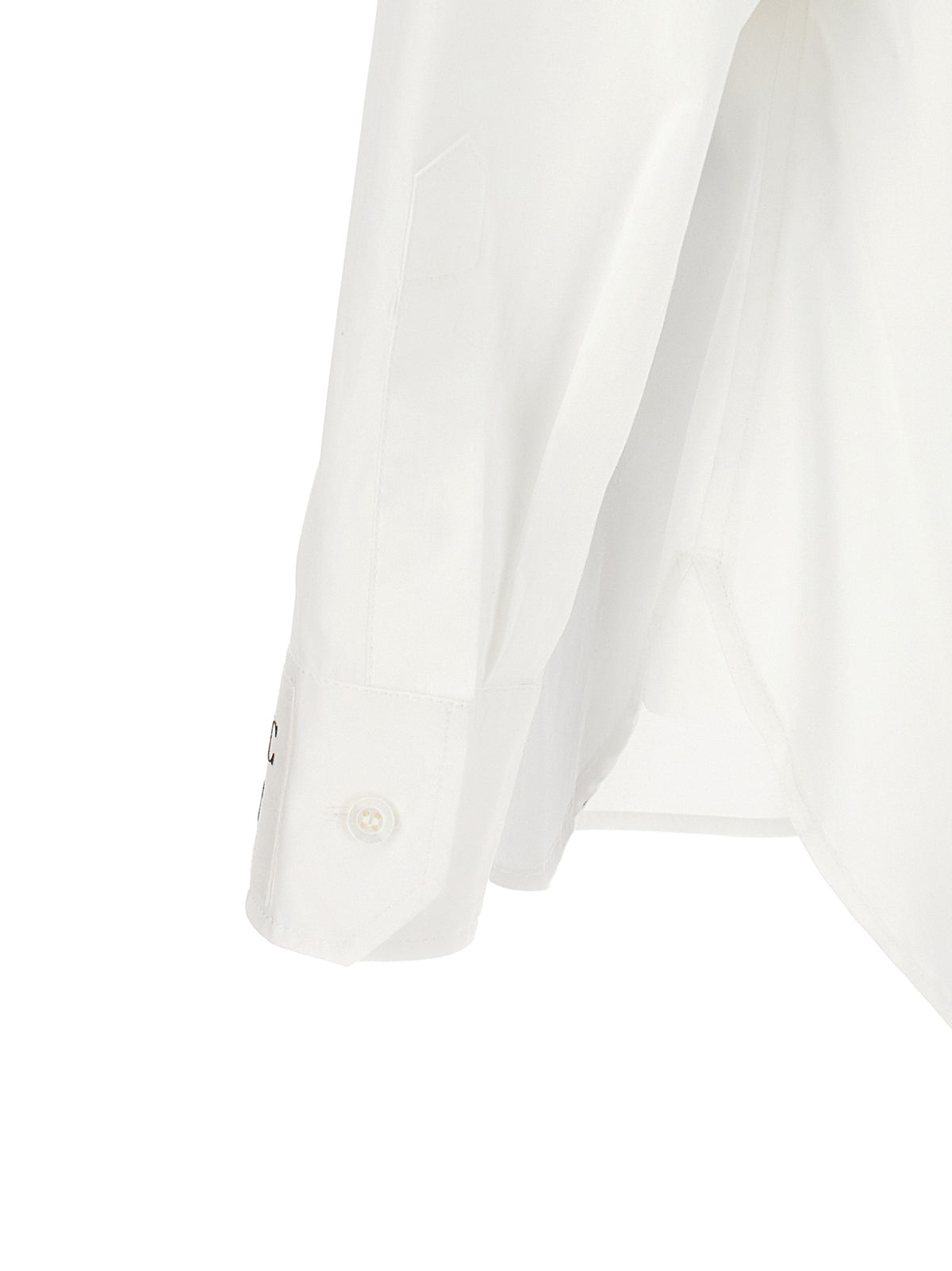 Moschino White Cotton Blouse