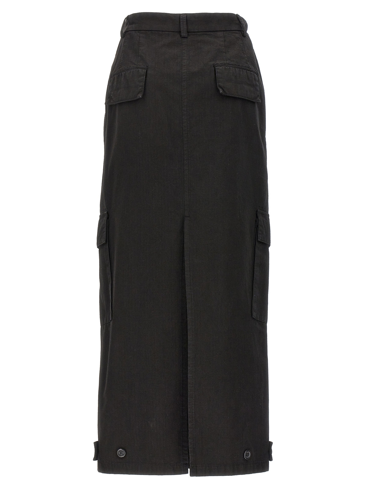 Armarium Black Cotton Mini Skirt
