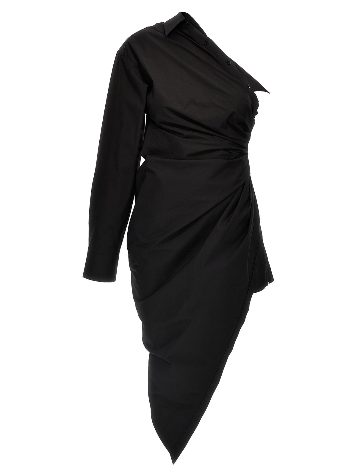 Alexander Wang Black Cotton Short Dress