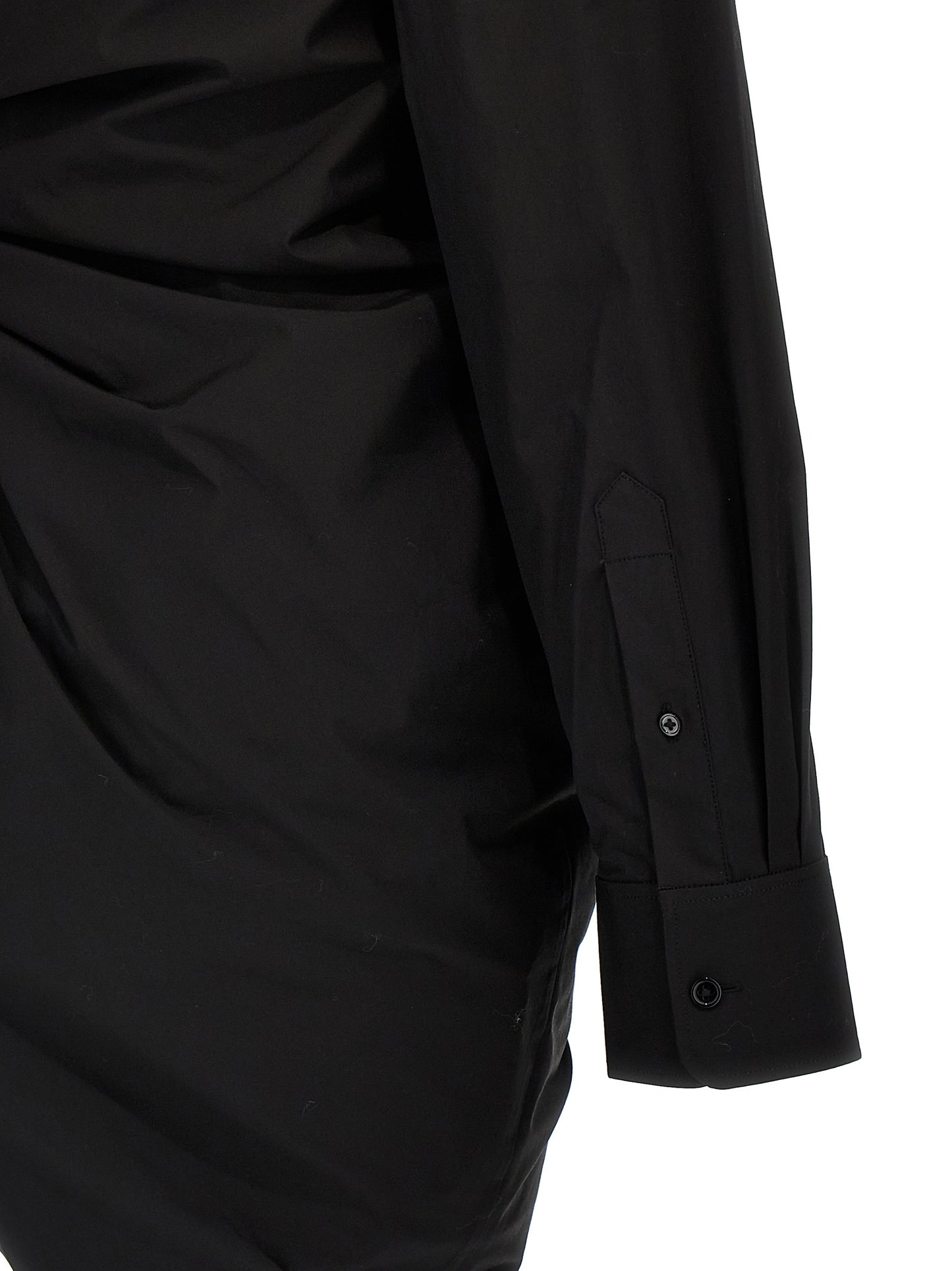 Alexander Wang Black Cotton Short Dress