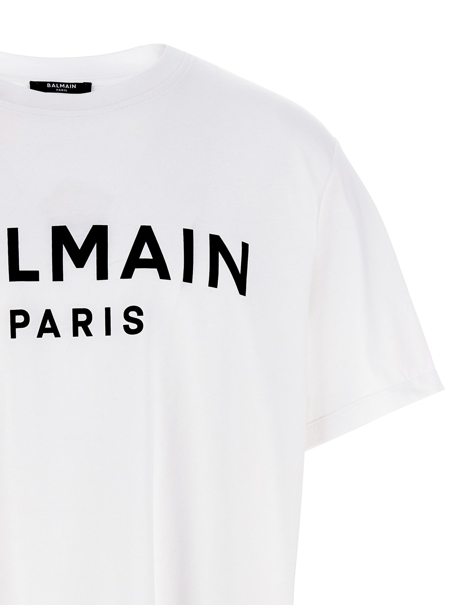Balmain Bicolor Organic Cotton T-Shirt