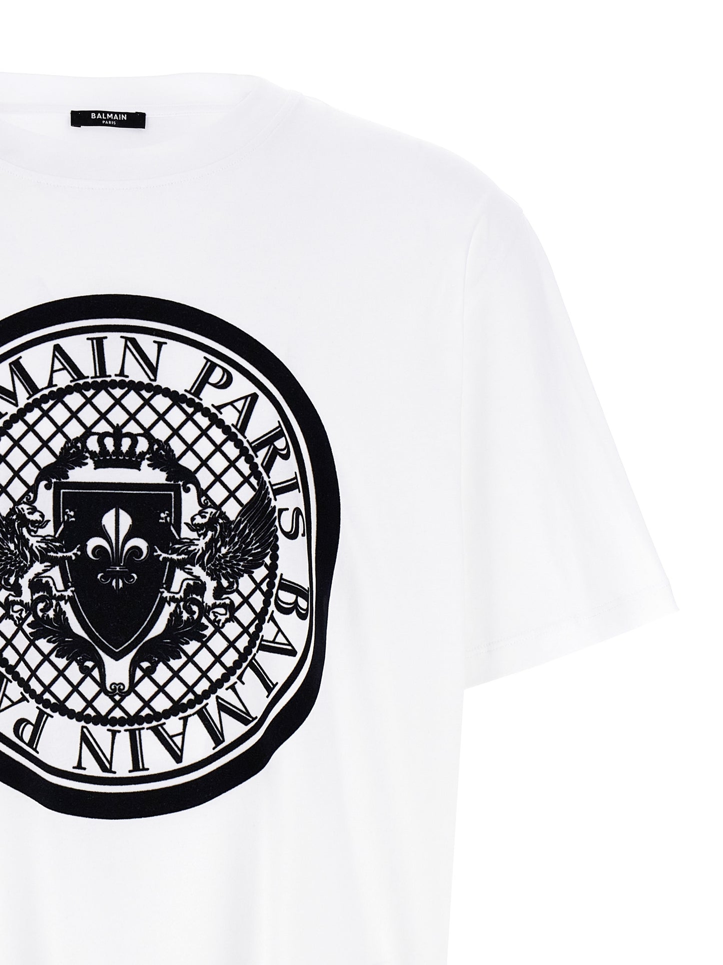 Balmain Bicolor Organic Cotton T-Shirt