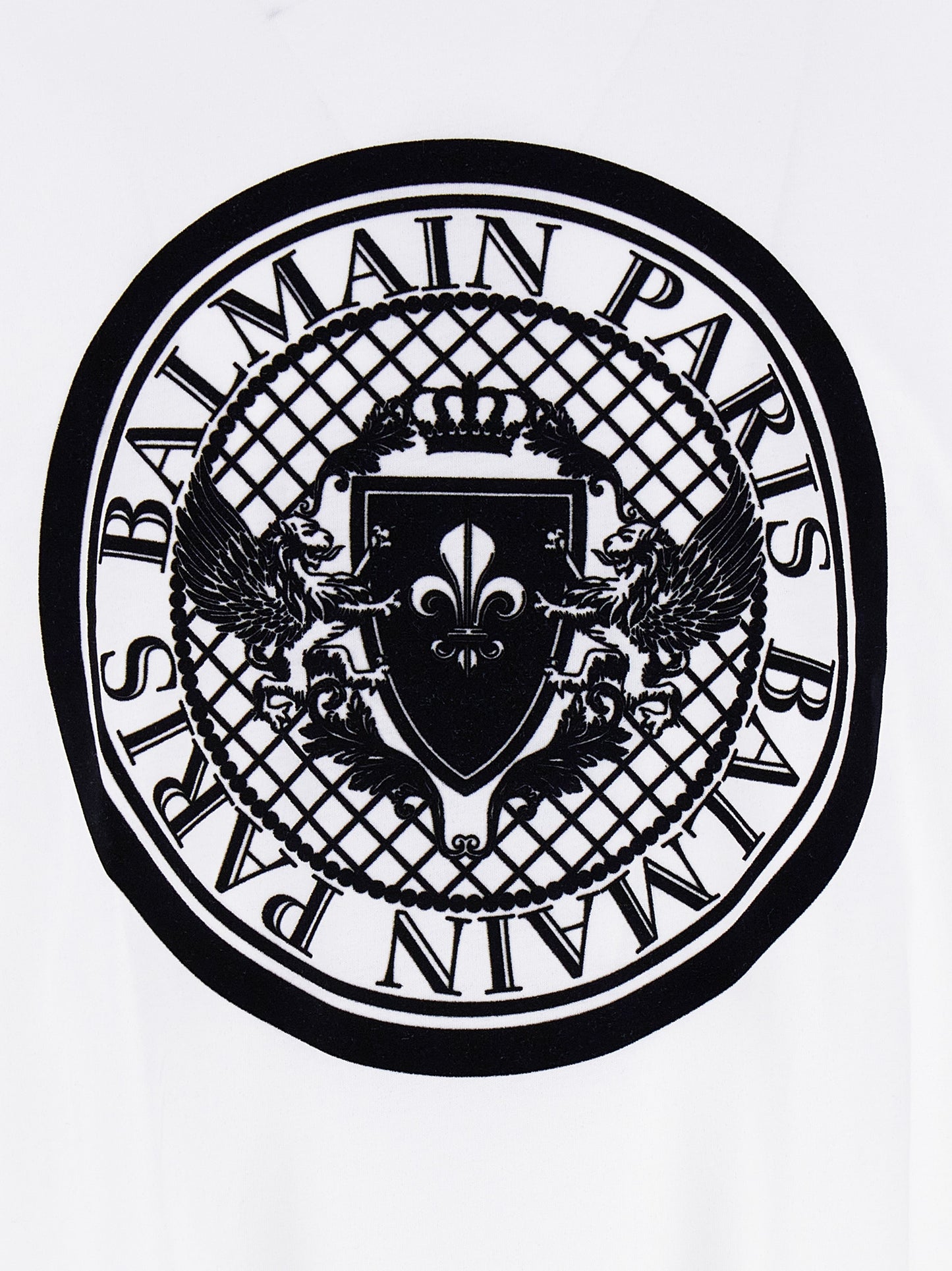 Balmain Bicolor Organic Cotton T-Shirt