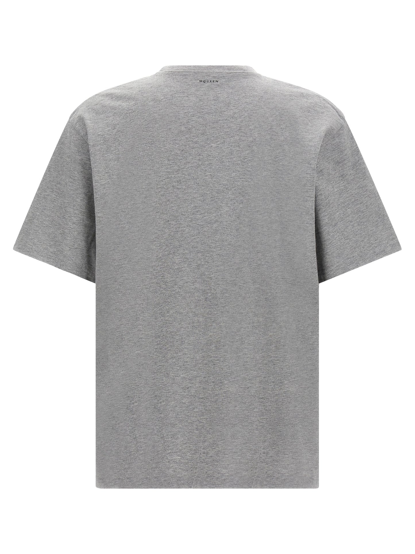 Alexander McQueen Gray Cotton T-Shirt