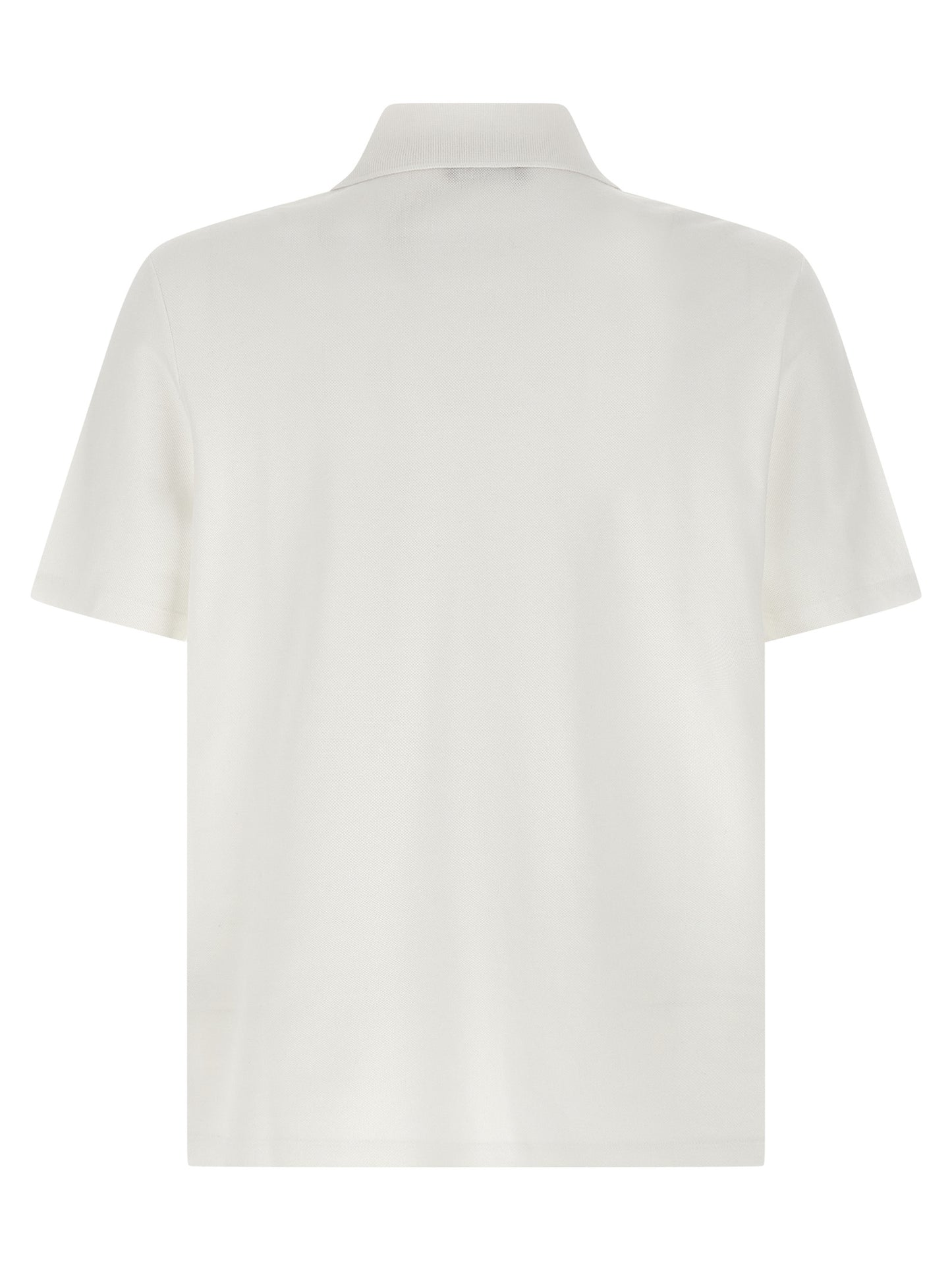 Balmain Bicolor Cotton Polo Shirt