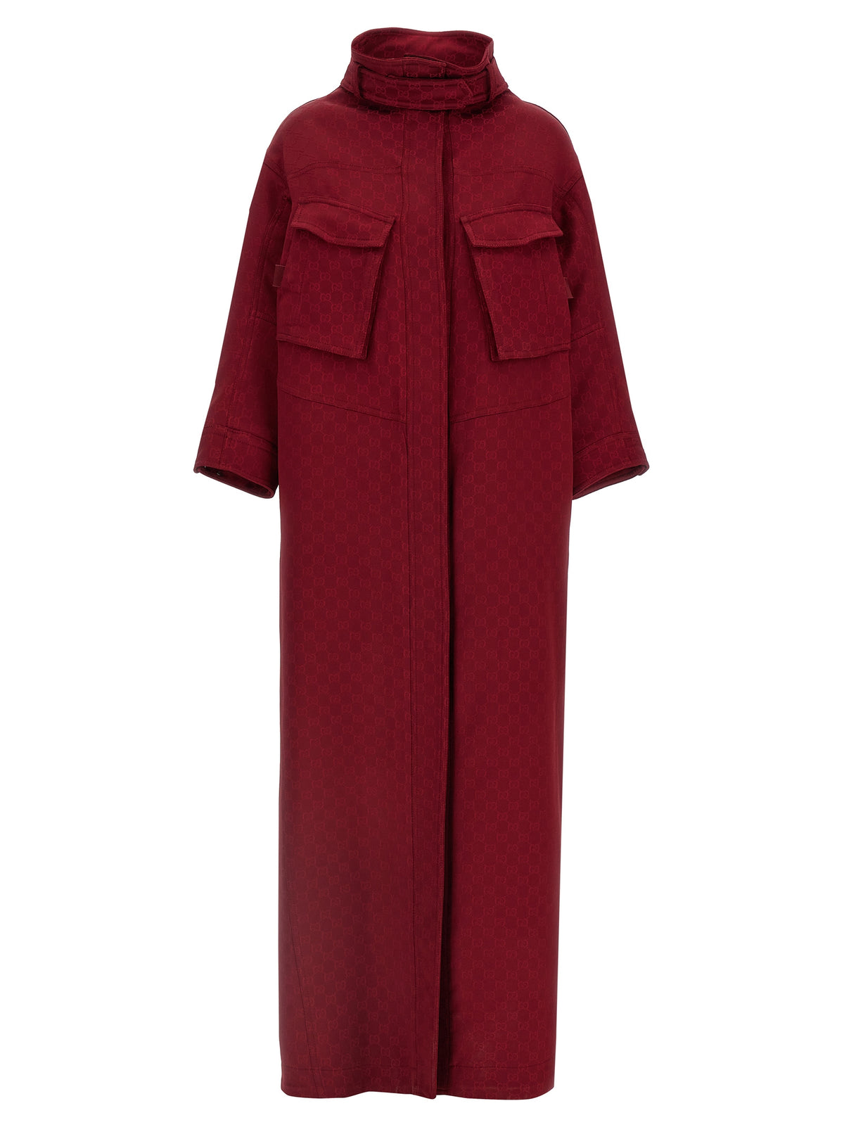 Gucci Red Viscose Coat
