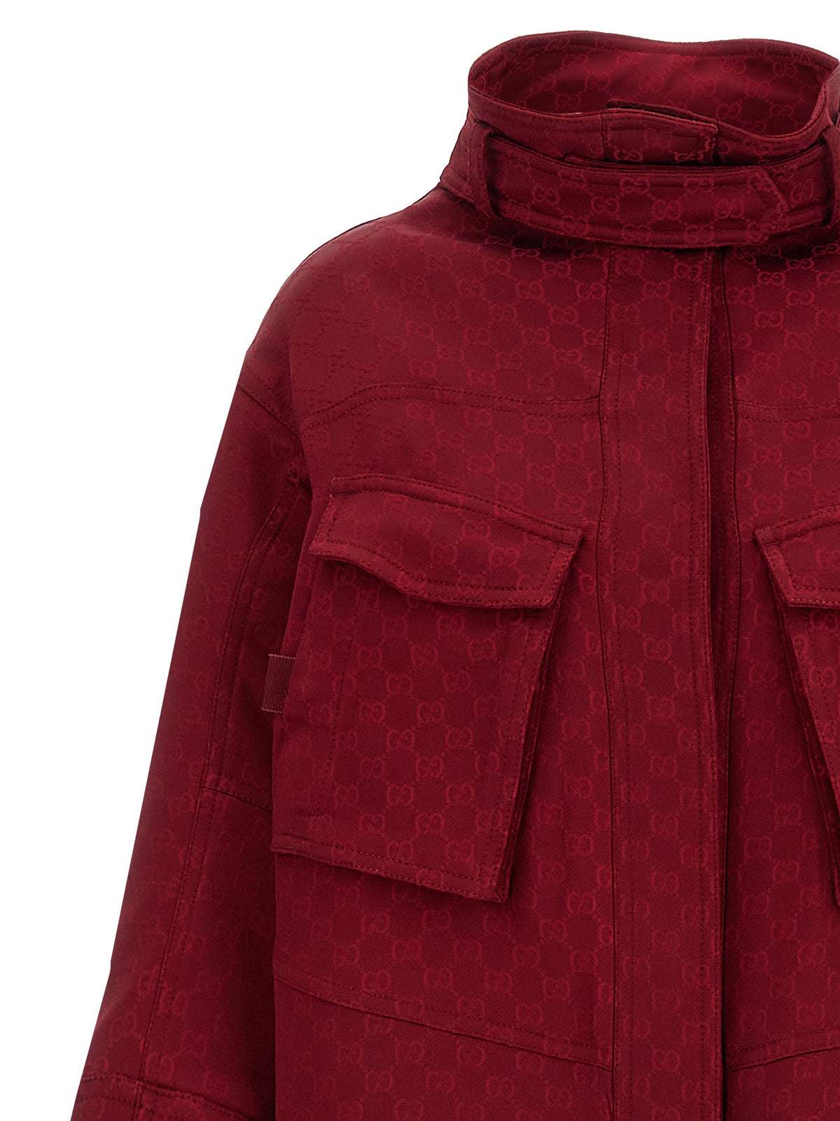 Gucci Red Viscose Coat