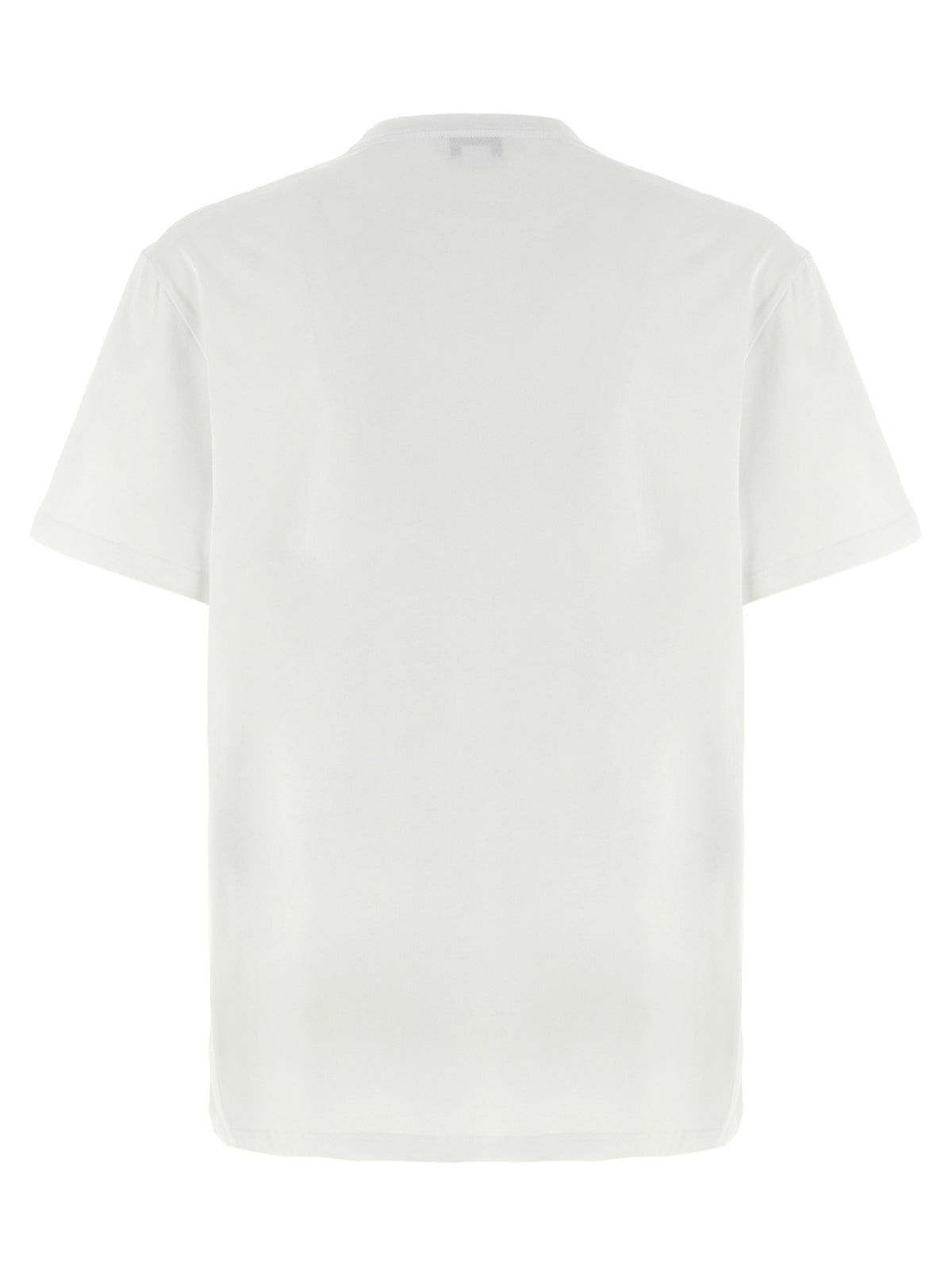 Alexander McQueen Bicolor Cotton T-Shirt