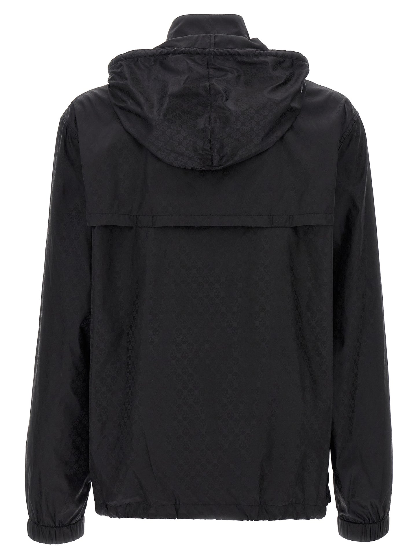 Alexander McQueen Black Polyamide Shell Jacket