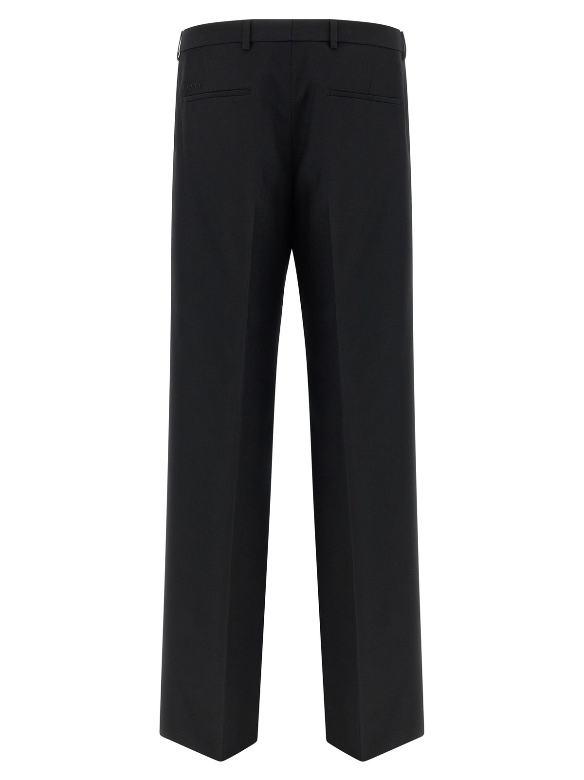 Gucci Black Polyester Dress Pants