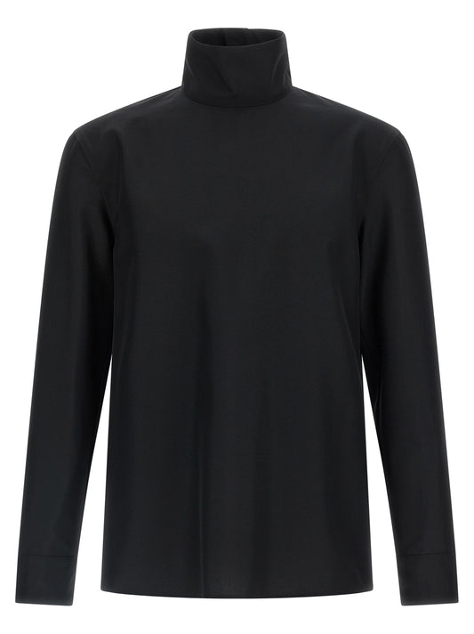 Gucci Black Polyester Blouse