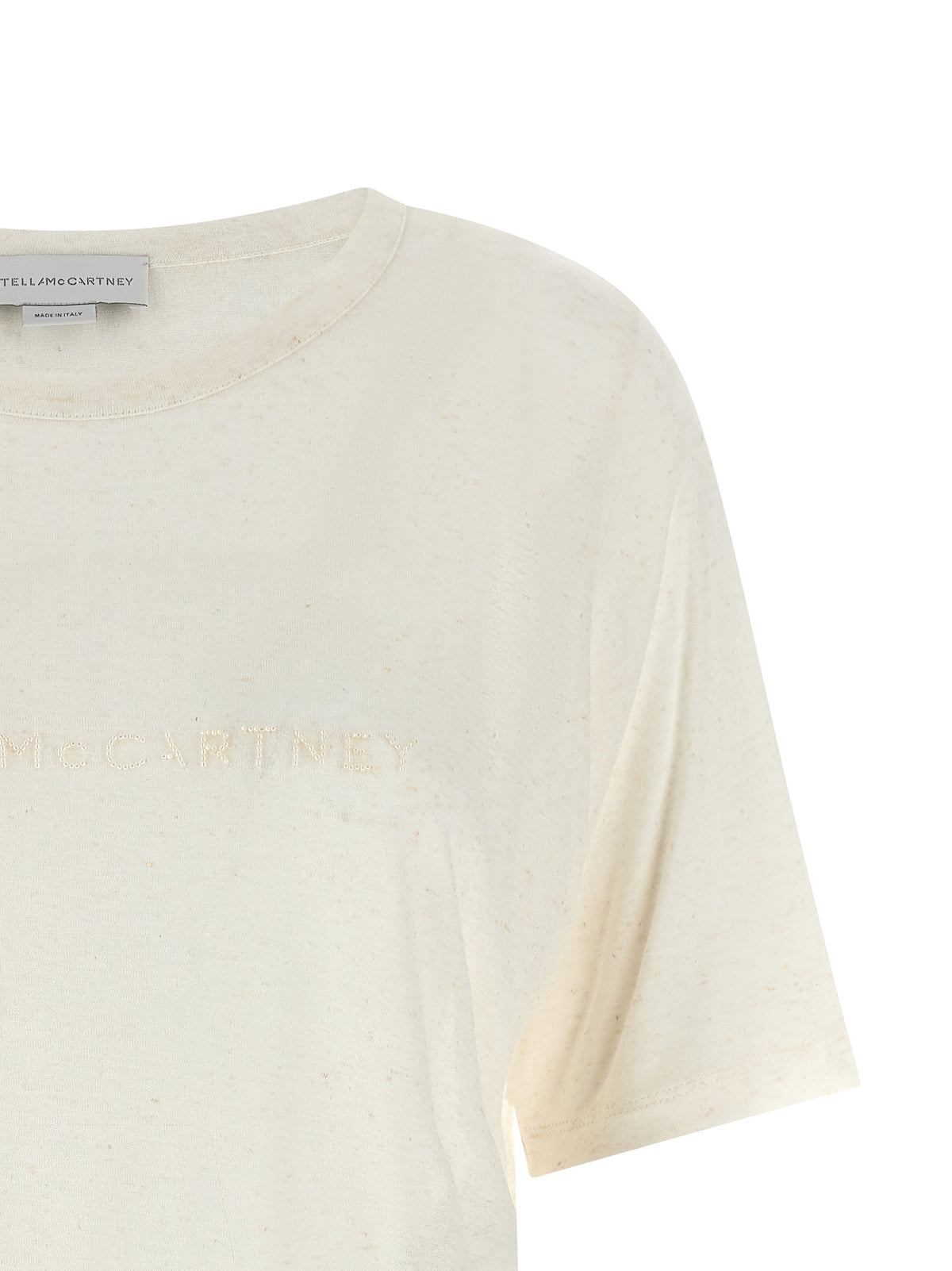 Stella McCartney White Viscose T-Shirt