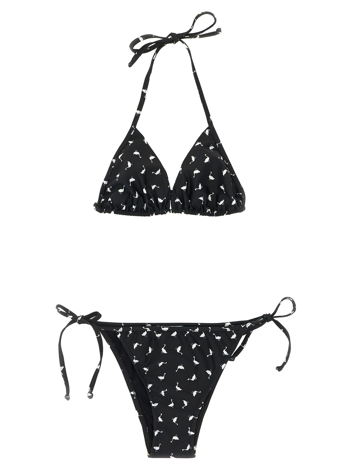Moschino Bicolor Polyester Bikini