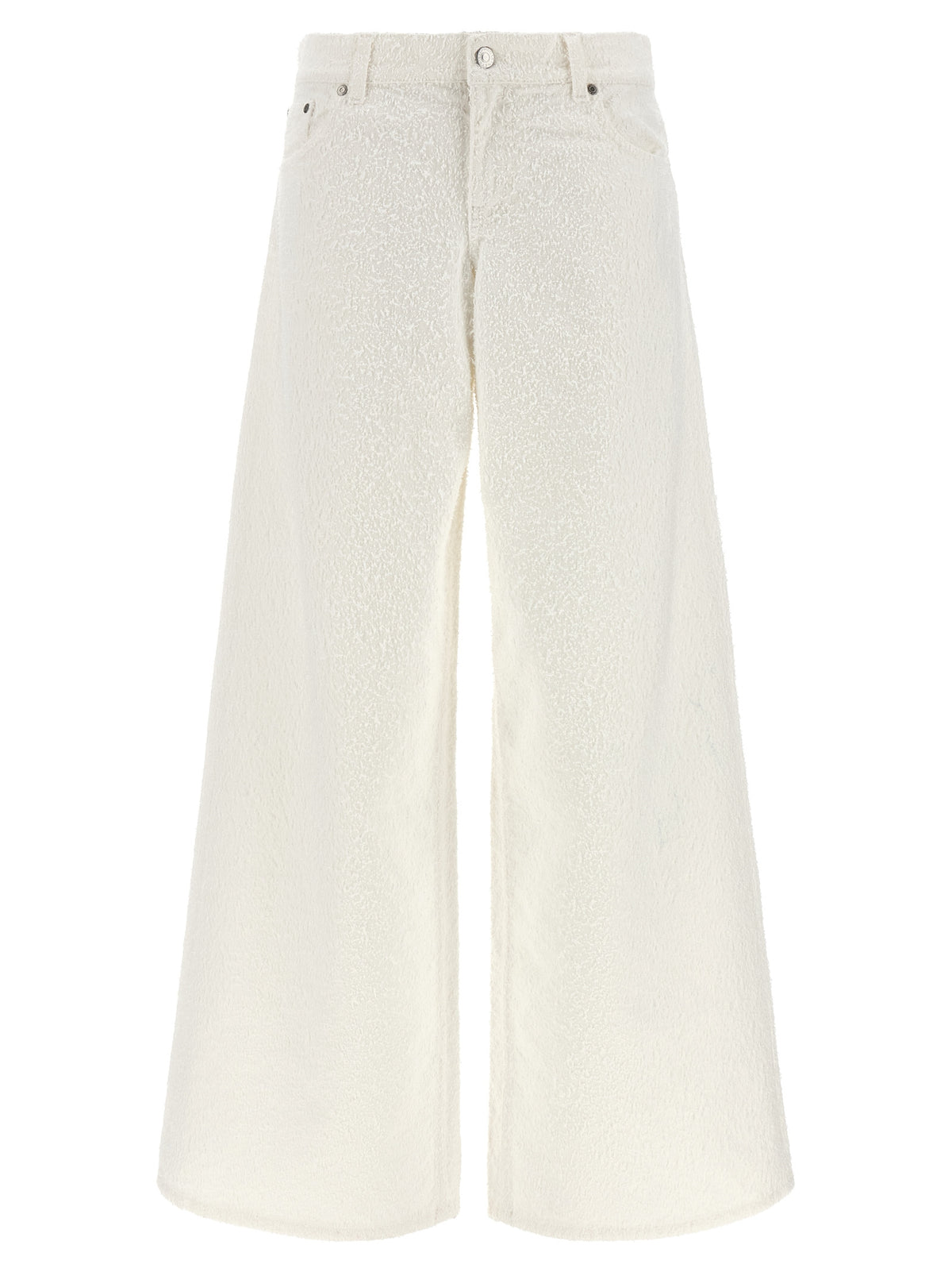 Stella McCartney White Cotton Jeans Denim