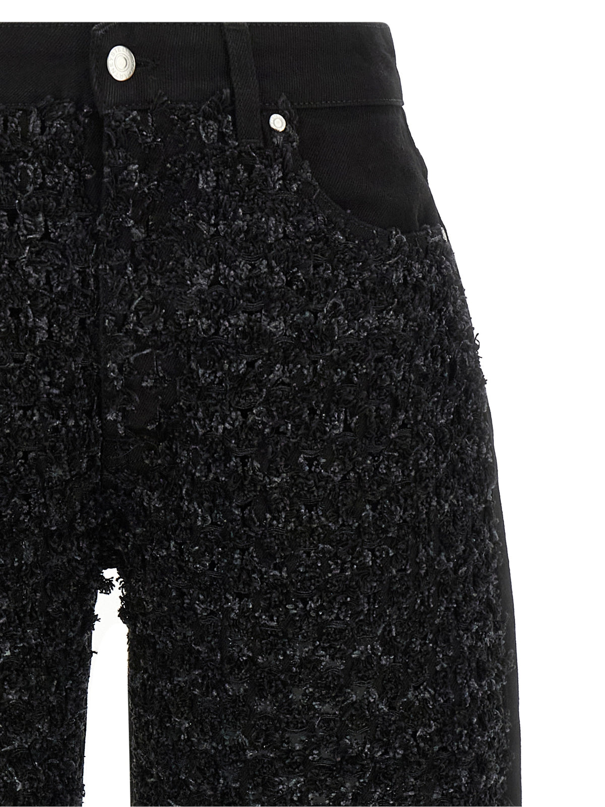 Stella McCartney Black Cotton Jeans Denim