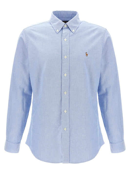 Polo Ralph Lauren Blue Cotton Blouse