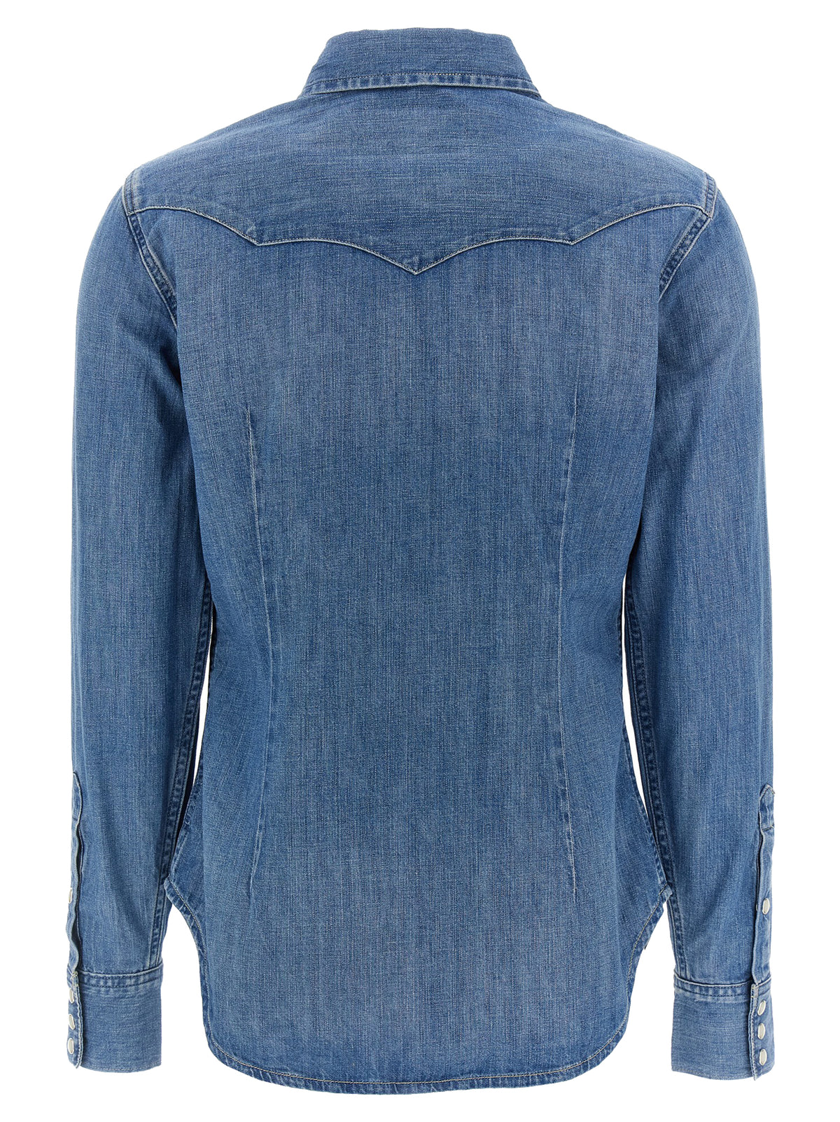 Polo Ralph Lauren Blue Cotton Blouse
