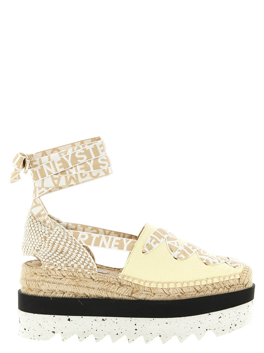 Stella McCartney Multicolor Polyethylene Wedge Sandals