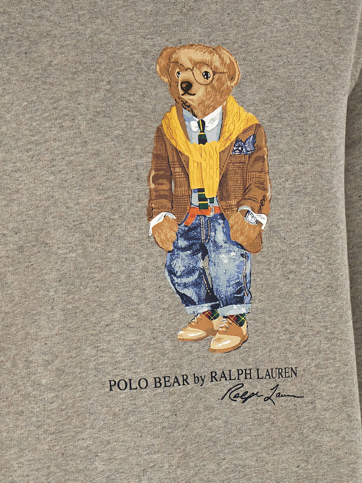 Polo Ralph Lauren Gray Cotton Sweatshirt