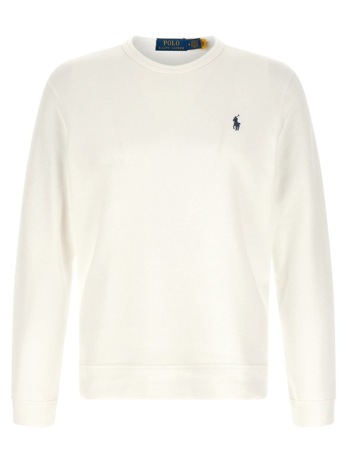 Polo Ralph Lauren White Cotton Sweatshirt