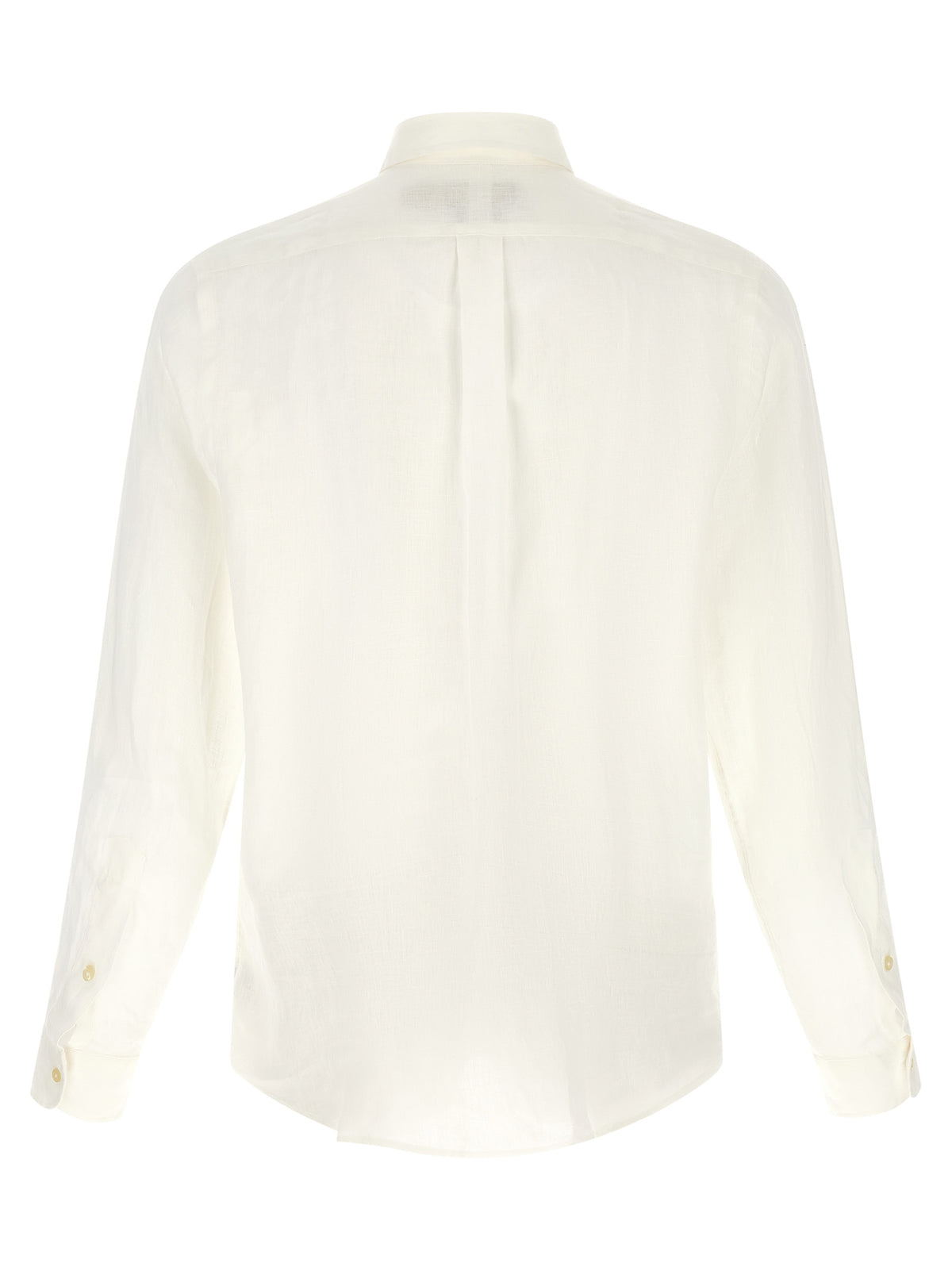 Polo Ralph Lauren White Linen Blouse