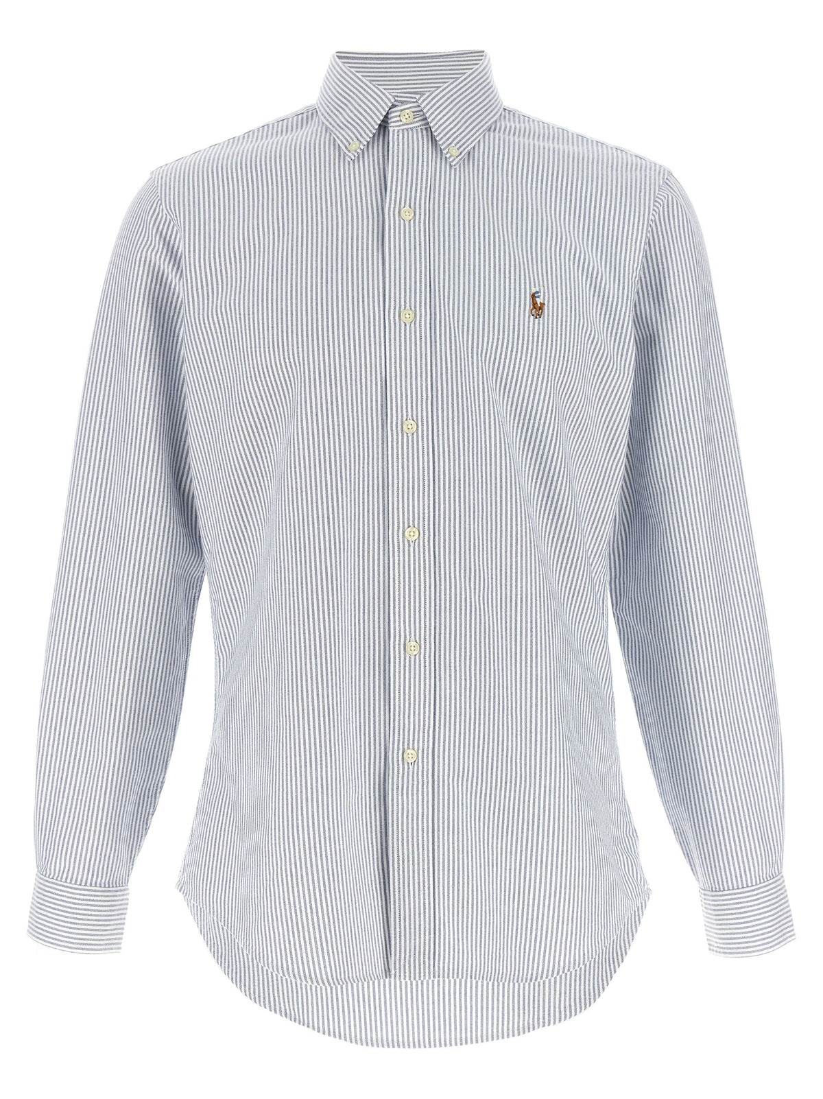 Polo Ralph Lauren Blue Cotton Blouse